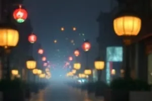 《山那边有雨》封面，山脊线与远处的雨幕