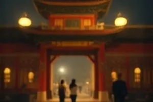 《风穿过长街》封面，空旷街道与梧桐树影